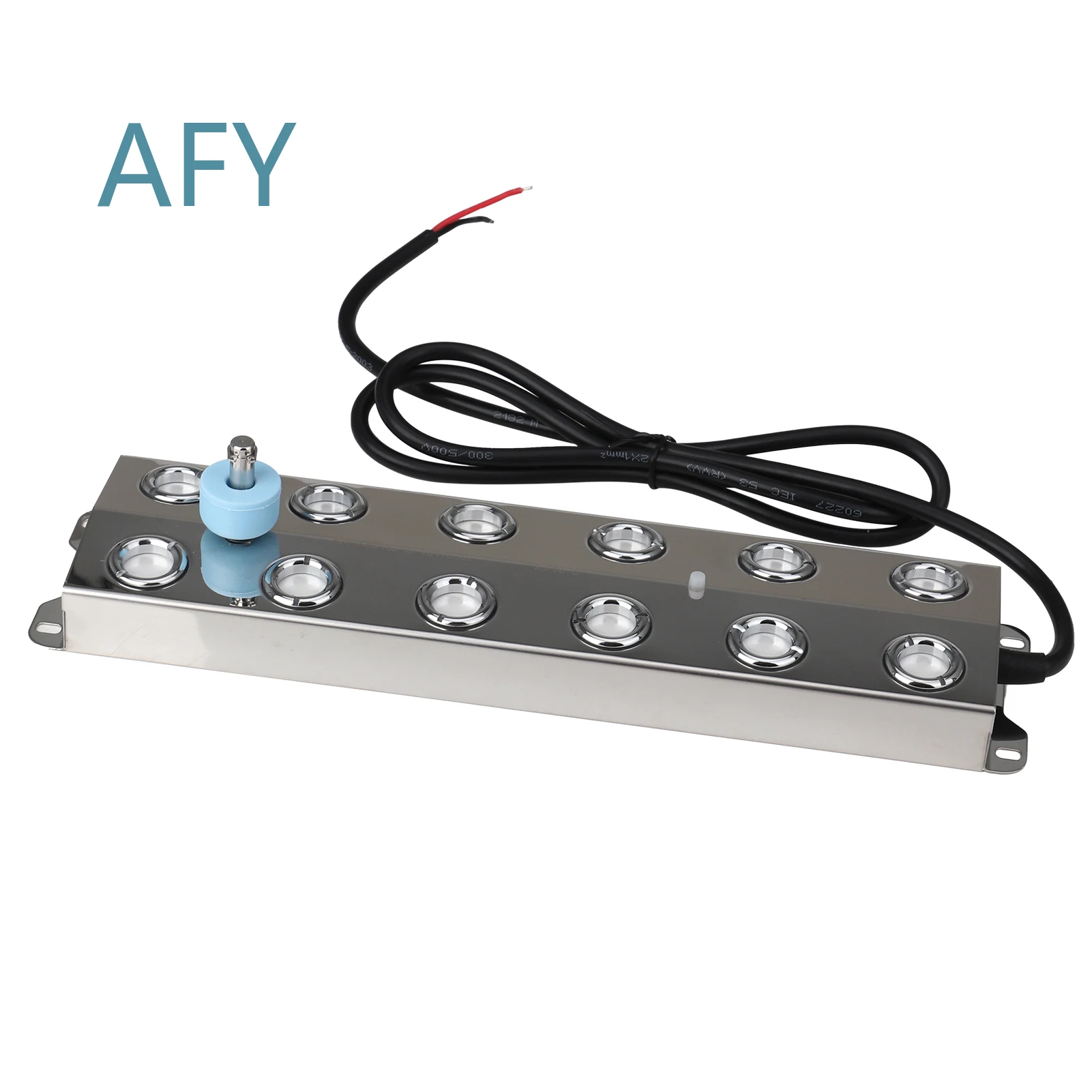 12-Hole Ultrasonic Mist Maker for Hydroponics Fountains Ponds Atomizer Humidifier Stainless Steel Fogger for Indoor Garden