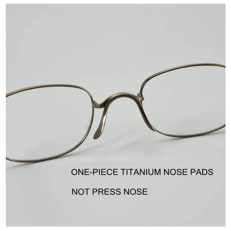 

KIZN классический дизайн, очки с высокими рецептурными линзами, очки в оправе для глаз, женские и мужские легкие очки из чистого титана с верхом