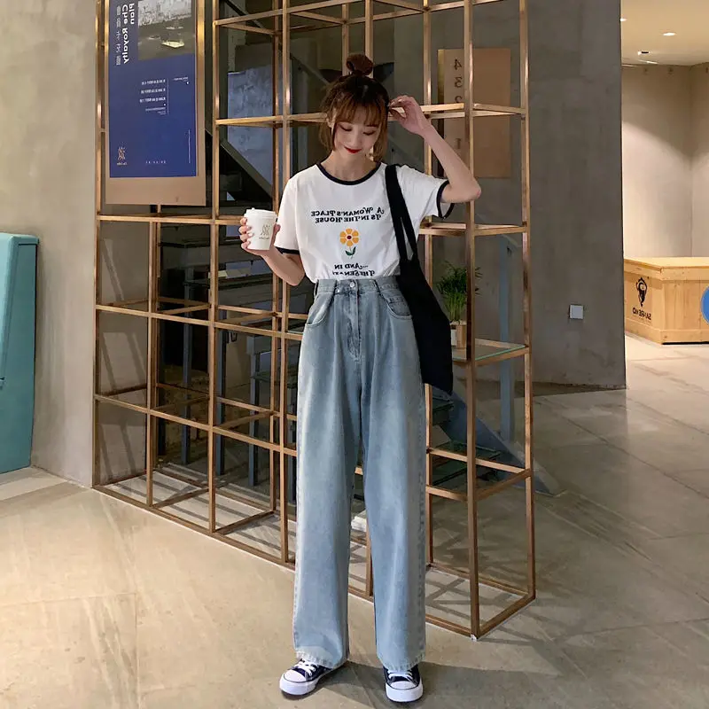 

Джинсовая одежда для женщин Kawaii Cute Sweet Japanese Harajuku Корейский эстетический пастельный цвет Розовый Весенний Светлый Мягкий Белый Фиолетовый