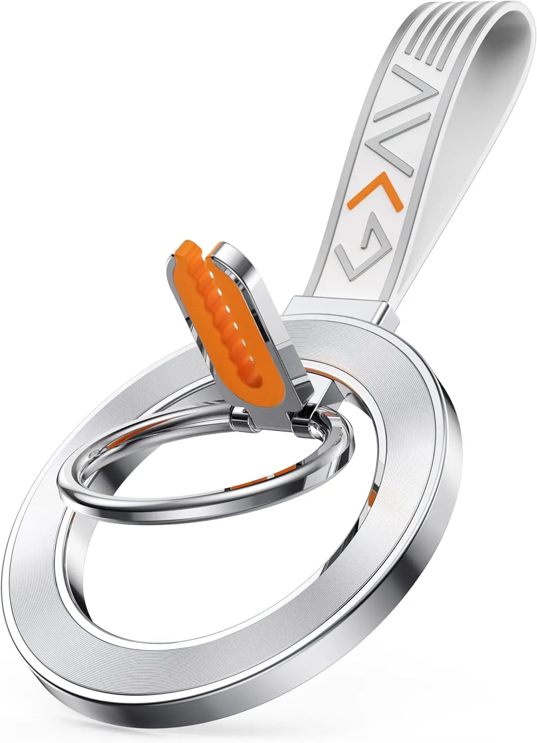 

for MagSafe Car Mount, 3-in-1 Upgraded Magnetic Phone Ring Holder Grip Kickstand Car with MagSafe Accessories for IOS & Android