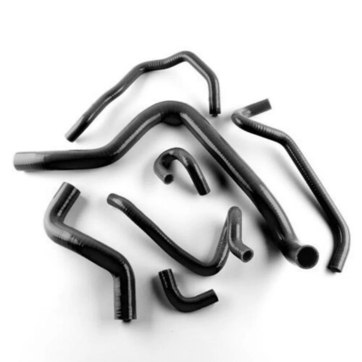 خرطوم المبرد من السيليكون الأسود لـ 1997-2001 Honda Accord SiR/SiR-T F20B CF4/CL1 1997 1998 1999 2000 2001