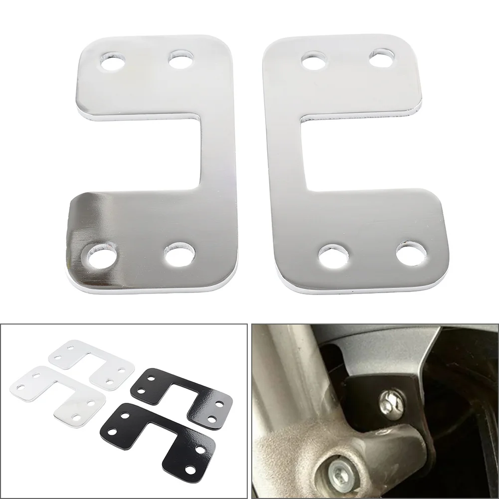 

Motorcycel 21" Front Wheel Mudguard Lift Bracket Adapters Aluminum For Harley Road King Street Glide 2014-2023 Black/Chrome