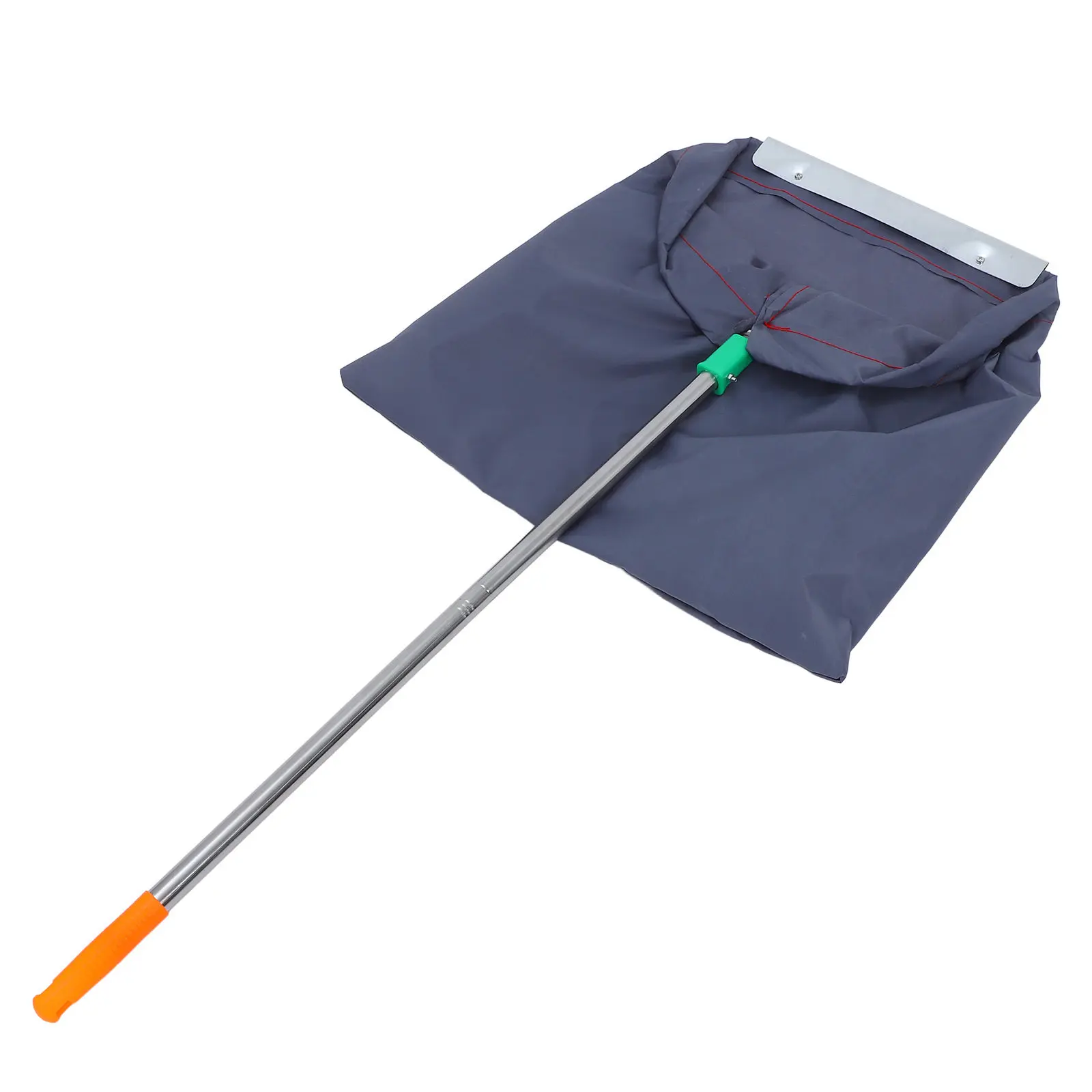 

Dustpan-Type Garden Bag Large Yard Leaf Bags Heavy Duty Dark Grey Trash Grabber Collector Lawn Pool Leaves Collection Waste Bin