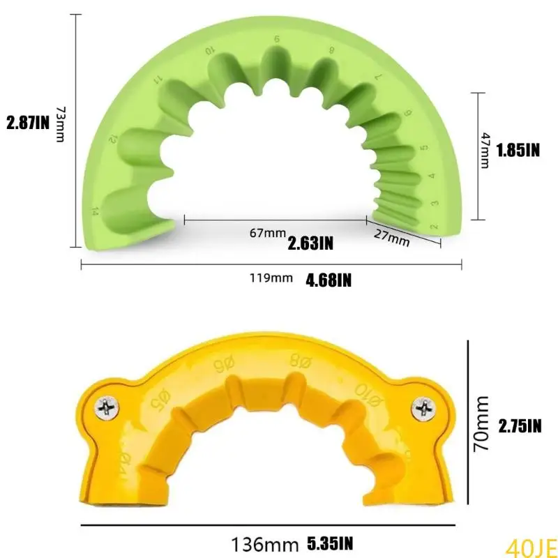 40JE Dill Bit Bit Sharping Guide Drill Bit Biting Acessórios moedor elétrico