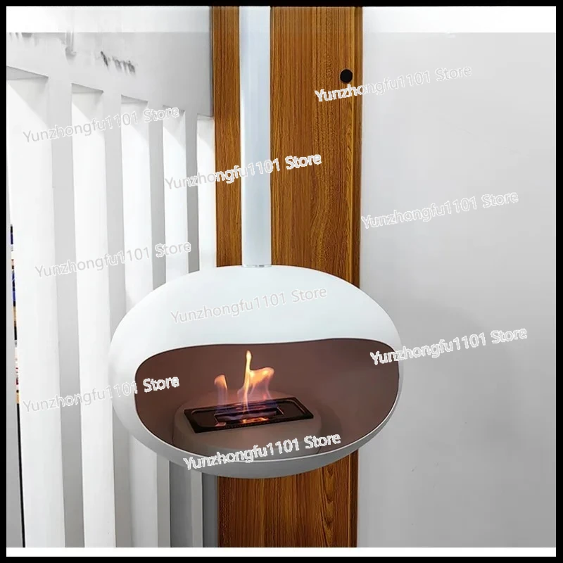Limited Stock UFO Outdoor Fire Pit Alcohol Ethanol Heated Fireplace Truly Smoke-free Modern Courtyard Heater for Gardens/villas