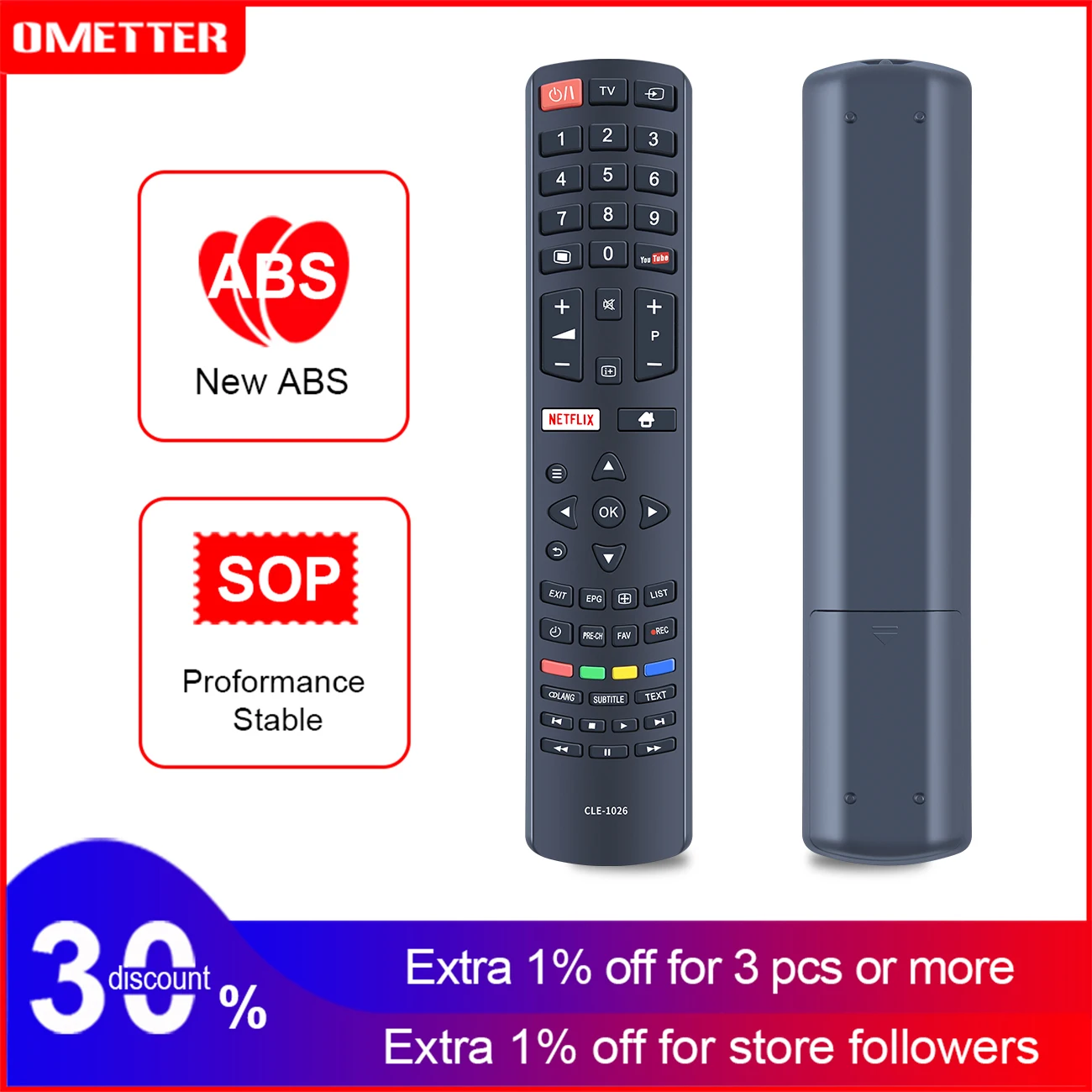 

New Original remote control CLE-1026 for Hitachi led LCD tv