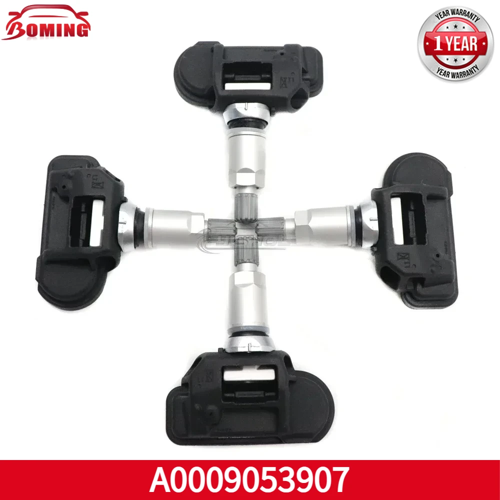 

A0009053907 4PCS TPMS Tire Pressure Monitoring Sensor For Mercedes-Benz C/S/E/GLS/GLC/Metris 0009053907 A0009050030 A0009057200