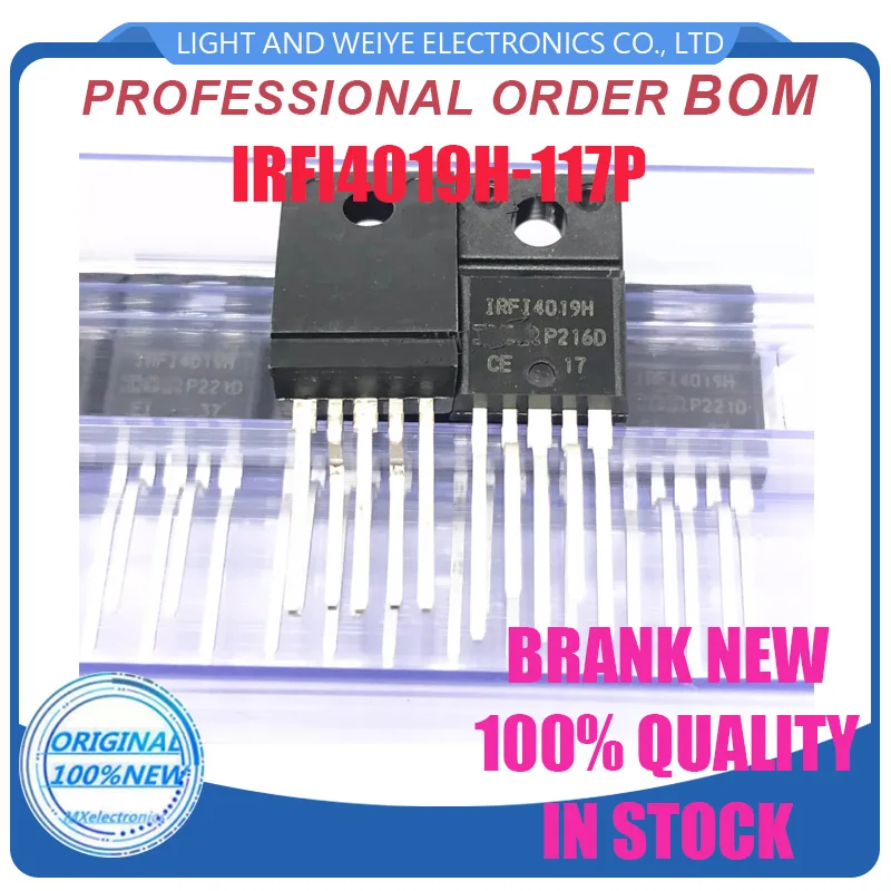 5pcs/lot IRFI4019H-117P to IRFI4019H MOSFET Trench 8.7A 150V Operating Temperature: -55 C-+150 C