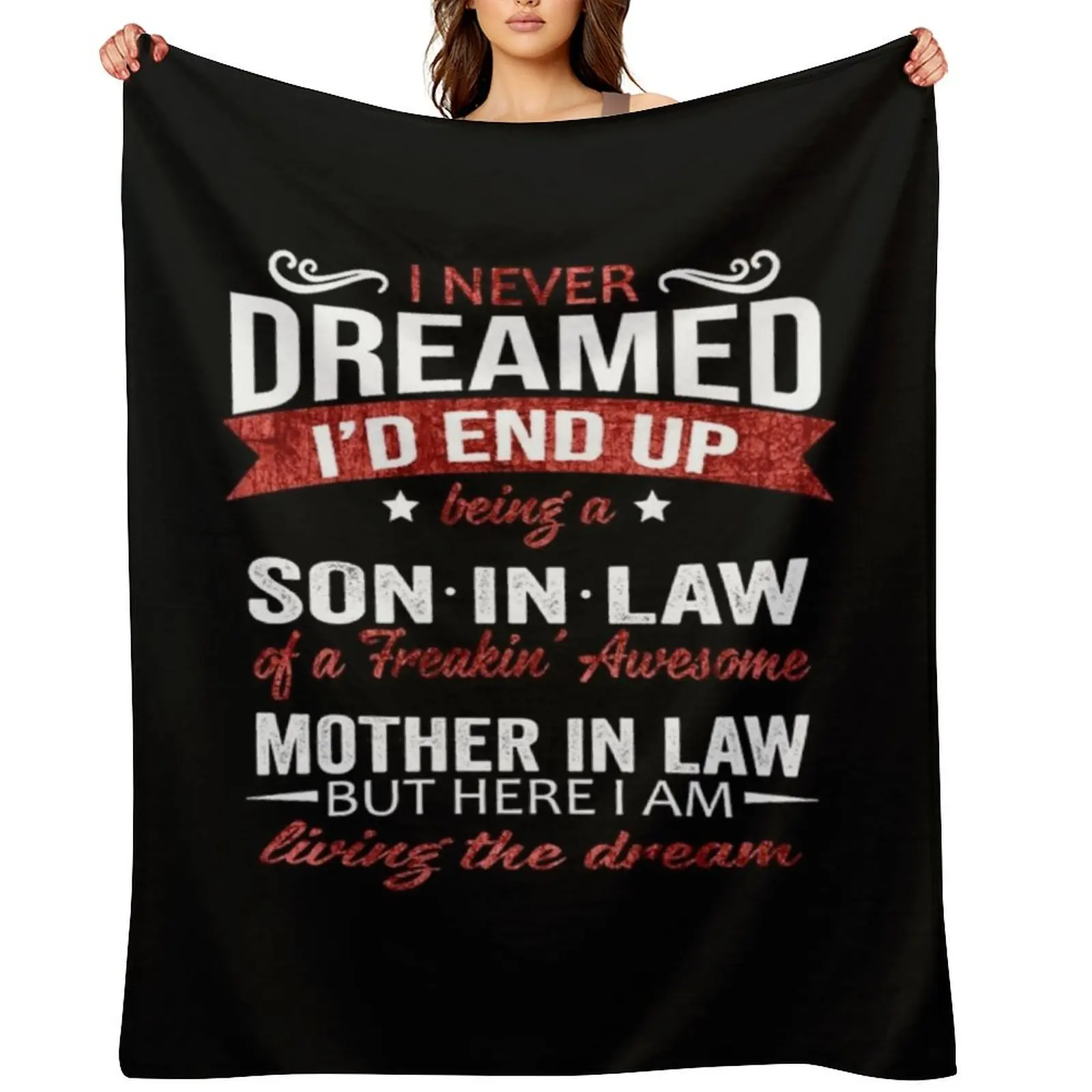 

Mother in law , Son in law Throw Blanket Giant Sofa Travel Sofa warm winter Blankets