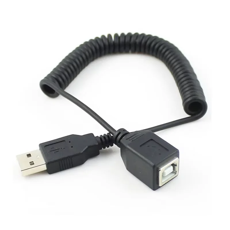 USB 2.0 A ชายไป B ประเภทหญิงสายยืดสําหรับเครื่องพิมพ์สแกนเนอร์และฮาร์ดดิสก์
