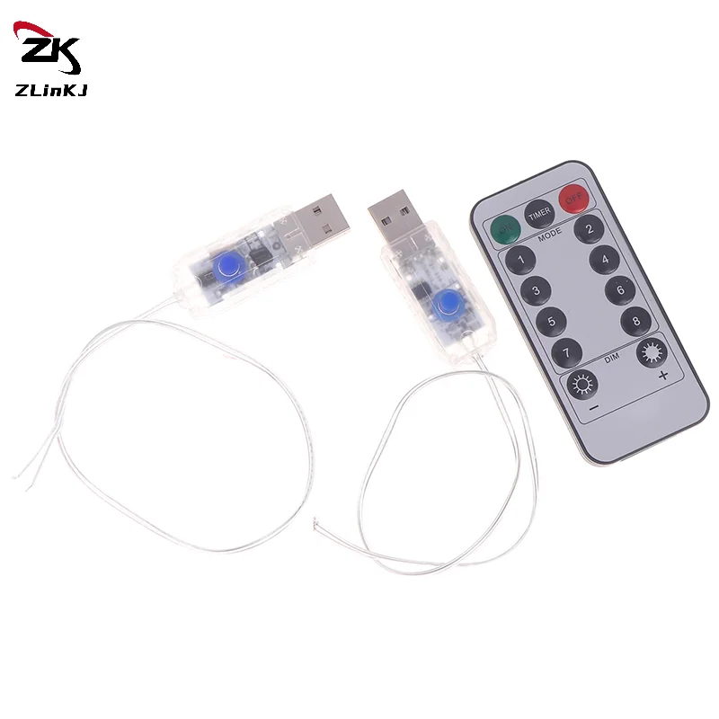 Led Light Remote 4.5V LED Strips Light Remote Controller USB Circuit Board Christmas Home Party Lighting Decoration Equipment