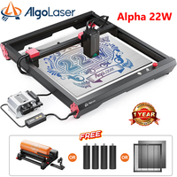 AlgoLaser Alpha 22W Laser Engraver Cutter Smart Air Pump APP Control CNC Dual-core CPU Versatile Innovative Business DIY Tools