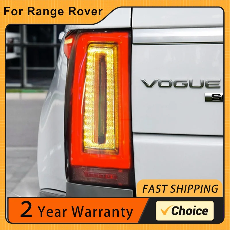 For to 2014-2017 Range Rover  taillight assembly retrofitted new light guide light LED taillight