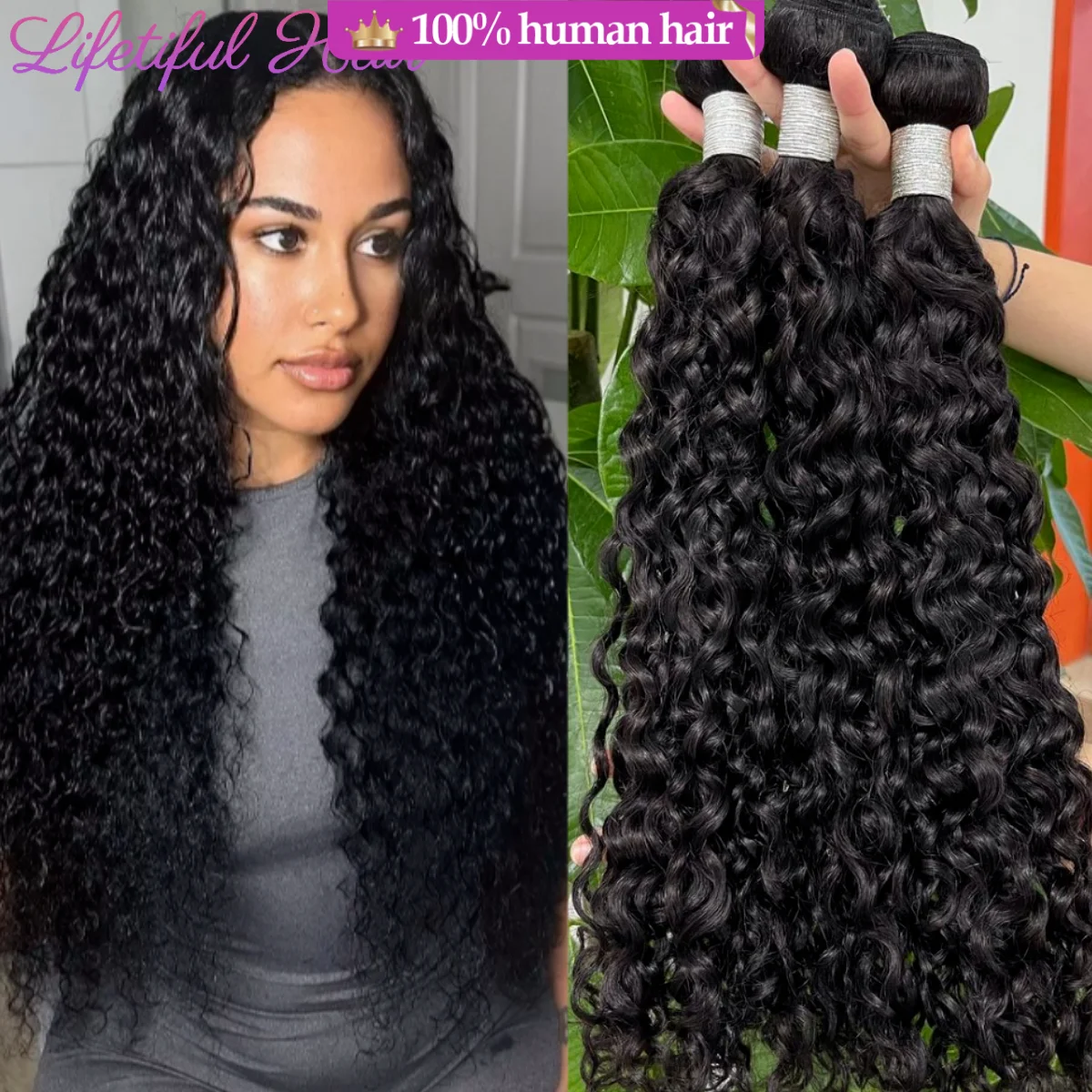 

Wholesale 15A Jerry Curly Wave Human Hair 100% Human Hair Bundles 1/3/4 PCS Unprocessed Virgin Deep Curly 2-4 Days Fast Shipping