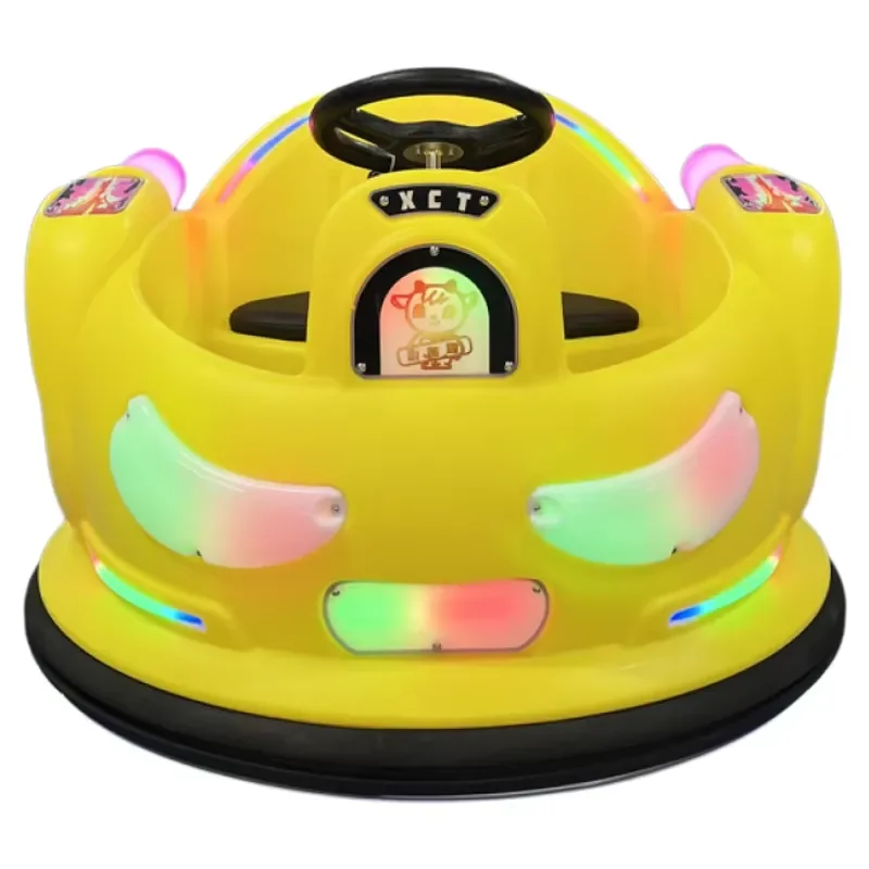 Pink Electric Bumper Car With Colorful Lights For Kids And Adults Amusement Park Bubble Ride On Toy Vehicle Manufacturer