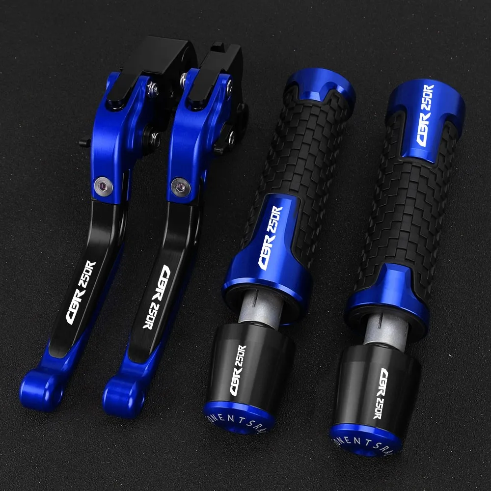 For HONDA CBR250R 2011 2012 2013 2014 2015 2016-2023 Motorcycle Handlebar Hand Grips Handle Bar End Cover Brake Clutch Levers