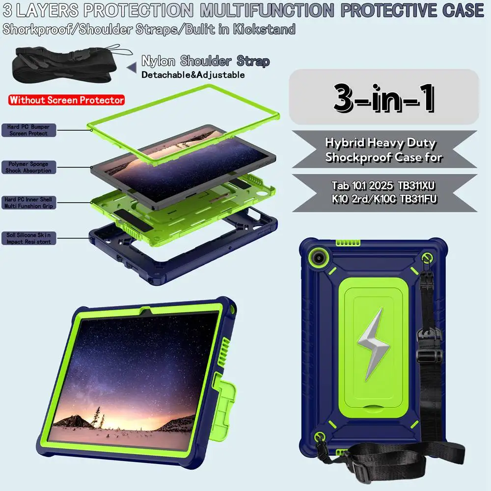 Lenovo Tab TB311FU + クリアケース S3c1acd400dca4215866d81a19abdb