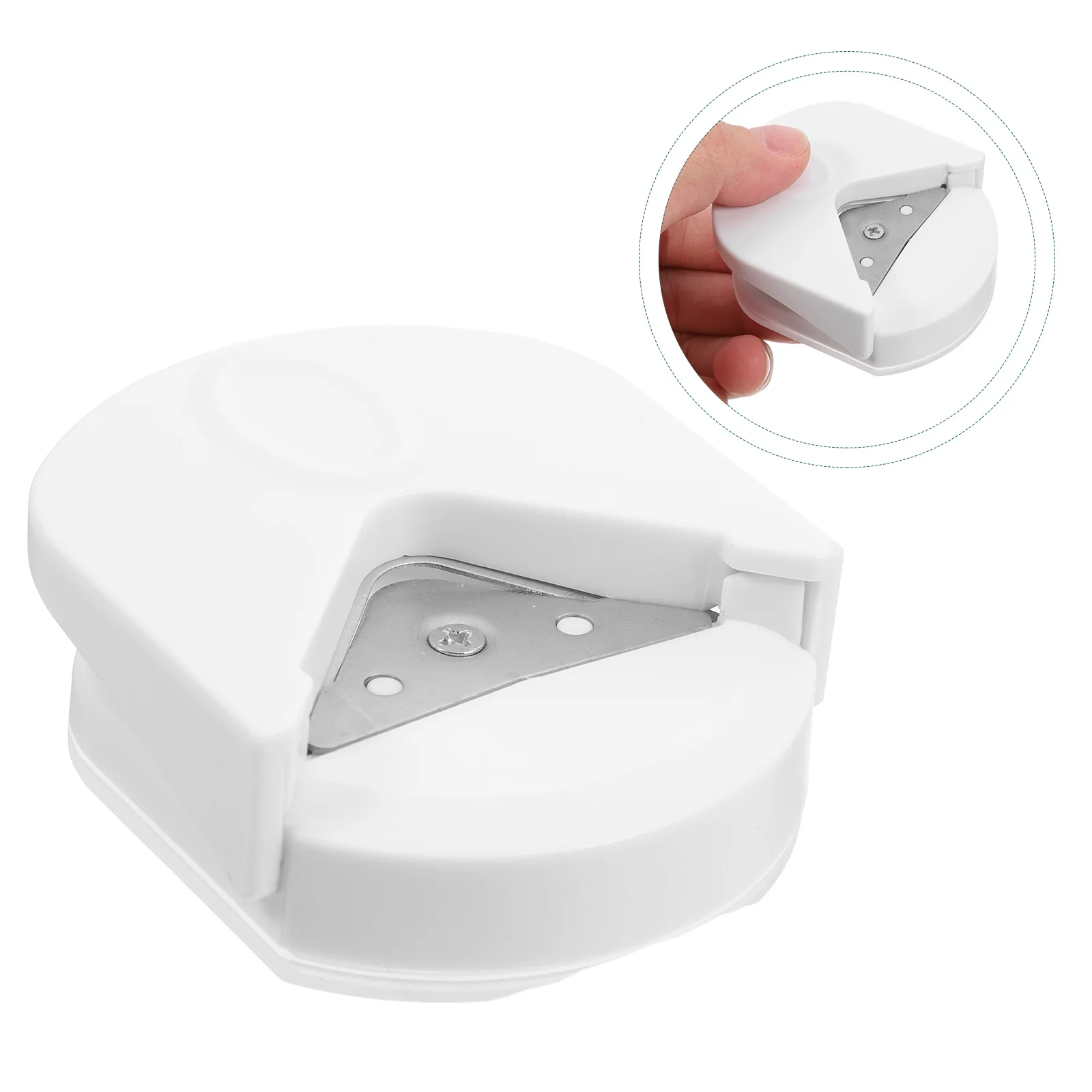 

3Pcs Compact Paper Corner Rounder Punch Durable Easy Use Photo Trimming Tool Convenient Scrapbook Cutter