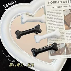 2pcs Bone Design Dog Hairpin Fashion Creative Popular Hair Clips Pet Charm Lovely Barrettes Styling Tools Accessories