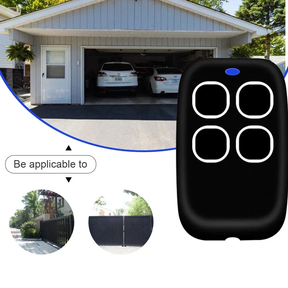 Garage Door Remote Control Duplicator Key 286MHz-868MHz Multi-Frequency Code Grabber Clone Gate Keyfob Command Hand Transmitter