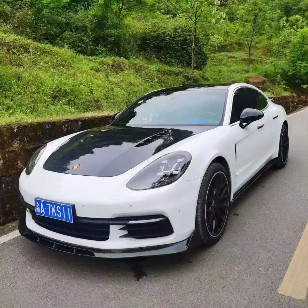 High Quality Carbon Fiber Body Kits Rear Lip Front Lip Side Skirt for Porsche Panamera 971