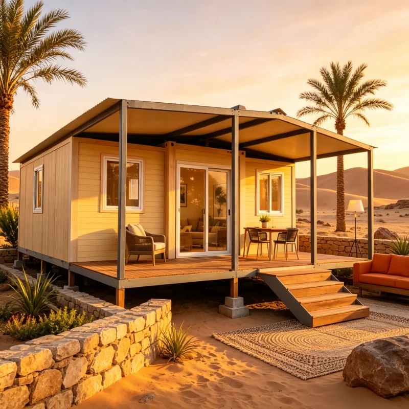 Portable 20ft Extendable Container House Quality Prefab Home Wooden Expandable Design for Office Bedroom Villa Hotel Warehouse