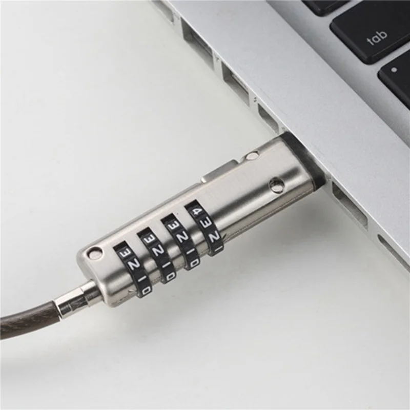 

10-кратный USB-замок с паролем, используемый для функции защиты от кражи на ноутбуке, планшете, проекторе, телевизоре