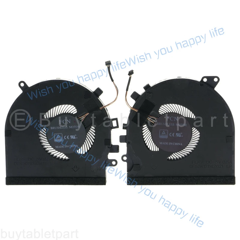 L... NEW CPU+GPU Cooling Fan For Razer Blade 15 RZ09-0328 RZ09-03286E22 RZ09-03287EM