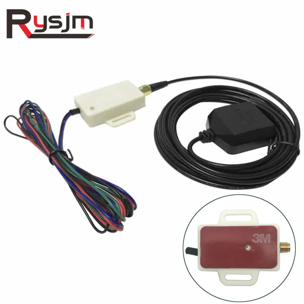 GPS Speed Sensor Mini Universal Speedometer Sensor Adapter Kit GPS Speed Sender Odometer Compensation Speedometer Gauge Signal