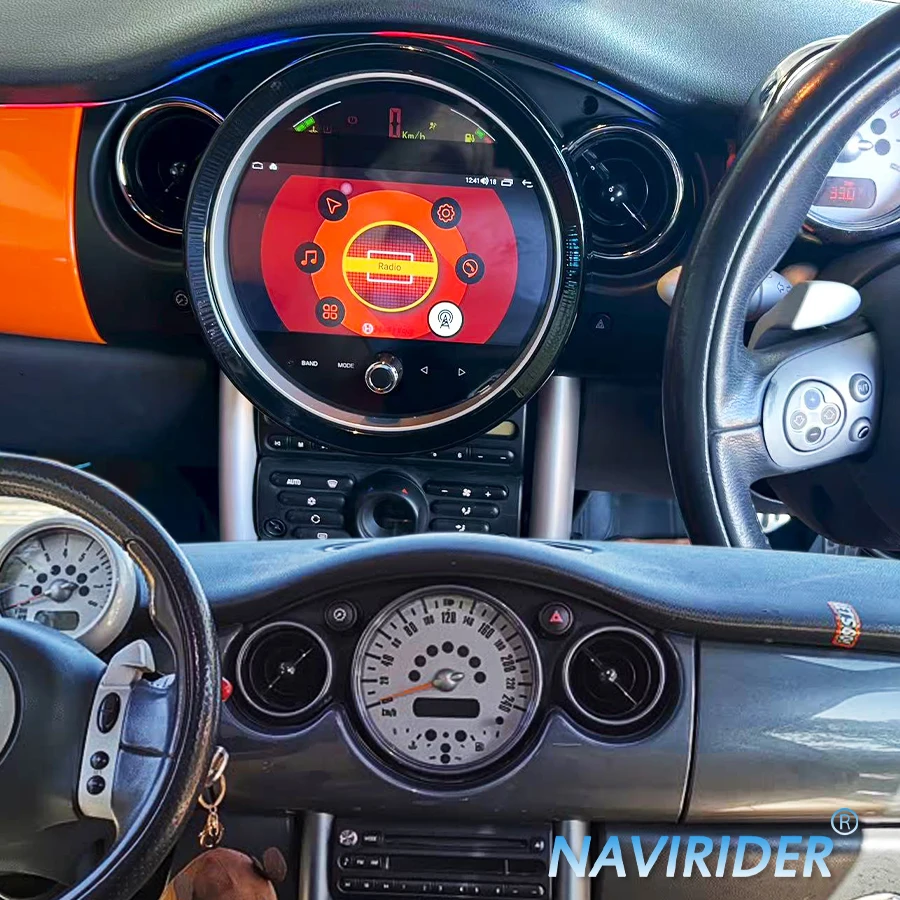 

Автомагнитола для BMW Mini Cooper R50 R52 2003-2007, Android-радио, Carplay, мультимедийный видеоплеер, GPS-навигация, головное устройство, 4G