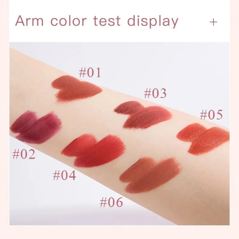 

Light Luxury Velvet Matte Lipstick Lip Gloss Make Up Matte Silky Mud Female Lip Stick LipGloss Affordable Student Lip Glaze Tint