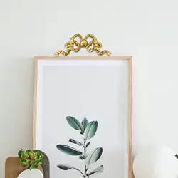 Bow Knot Wall Hanging Decor Decorative Wall Sculpture Ornament Bow Decoration for Porch Mirror Photo Frame Bedroom Entrance
