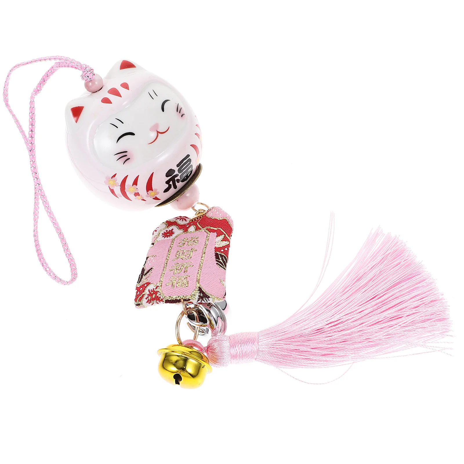 

Vintage Wind Chime Japanese-Style Car Pendant Fine Workmanship Home Ceramic Wind Bells for Garden Lawn Flower Pot