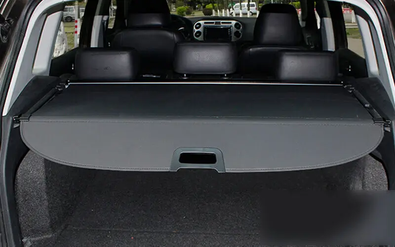 Car Accessories For VW Volkswagen Tiguan 2009-2015 Black Retractable Trunk Security Cargo Cover Luggage Shade Shield