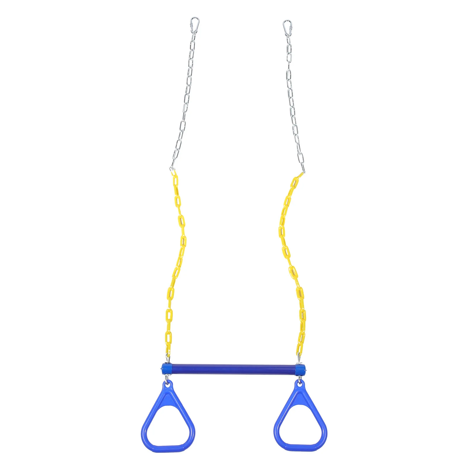 

1PC Creative Fitness Hanging Rings Kids Fitness Flying Rings Swing Hanging Rings Multi-purpose Hanging Ring (Orange)