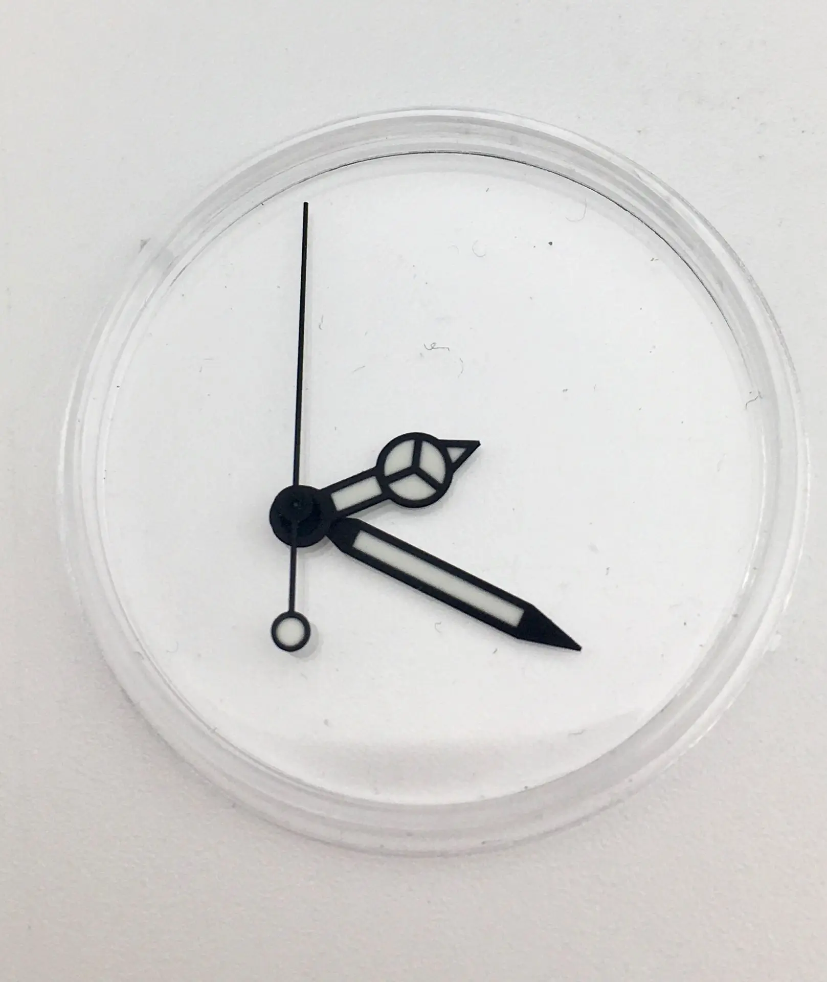 NH35/36 Pointer assistir acessórios modificados automático relógio mecânico mão preto verde luminoso