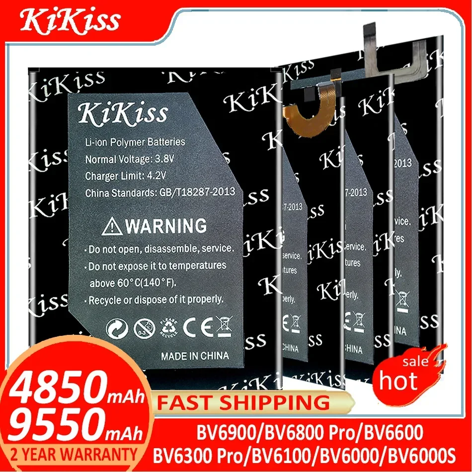 

Аккумулятор KiKiss для Blackview BV6900 BV6800 Pro BV6600 BV6300 pro BV6100 BV6000 BV6000S, аккумулятор + номер отслеживания