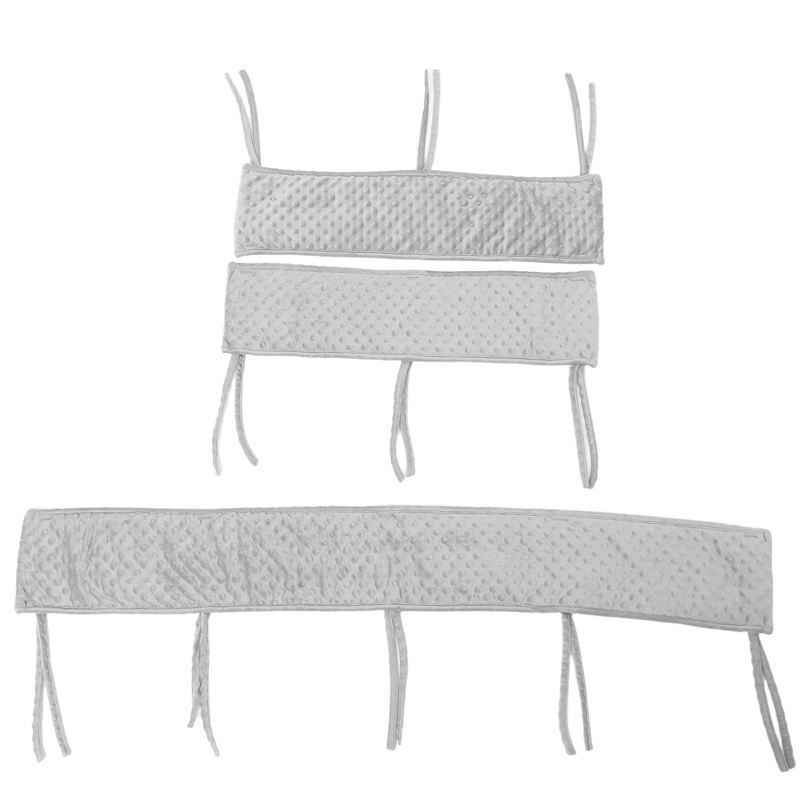 بطانة سرير من البوليستر، حشوة لسلامة الأطفال، مضادة للتصادمات، متعددة الاستخدامات