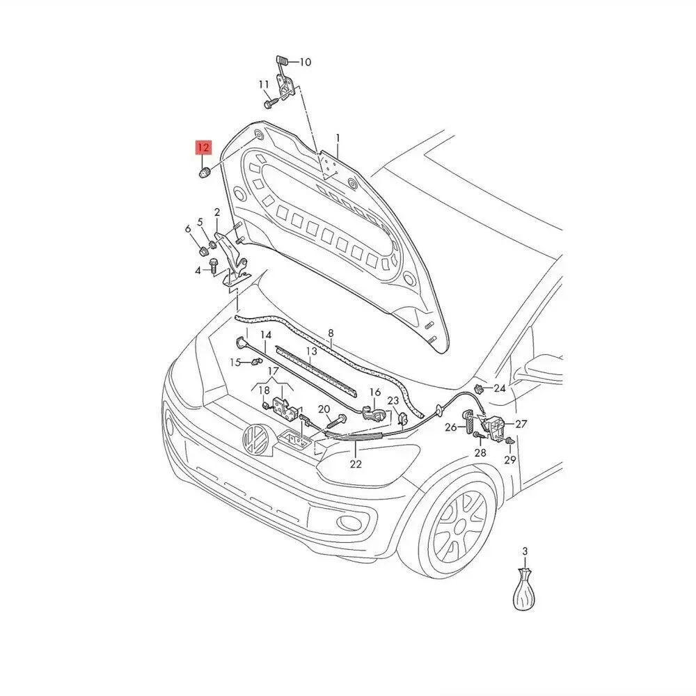 5 PCS Cofano Auto Tampone In Gomma Cofano Cuscino Rondella In Gomma Paraurti Per Nissan Auto Porta Ammortizzatori Buffer Pad Coperchio In Gomma di