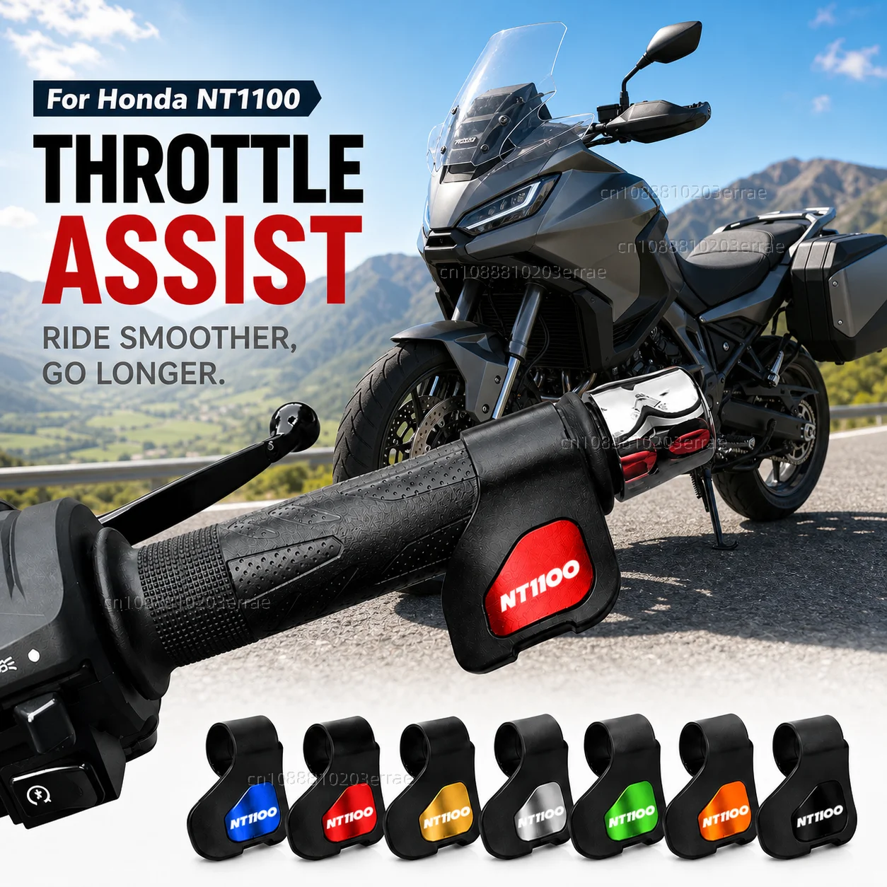 

For Honda NT1100 CB1100X NT 1100 CB 1100 X Motorcycle Throttle Assistant Clip Labor Saver Acceleration Labor-saving Auxiliary