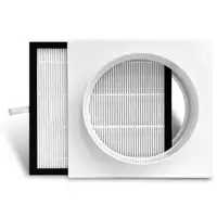 Filtro de aire de conducto de 110/160mm, caja de conducto en línea, prefiltro de ventilación, conducto HEPA, filtro de aire Catkins para Hardware de tubos de PVC PE