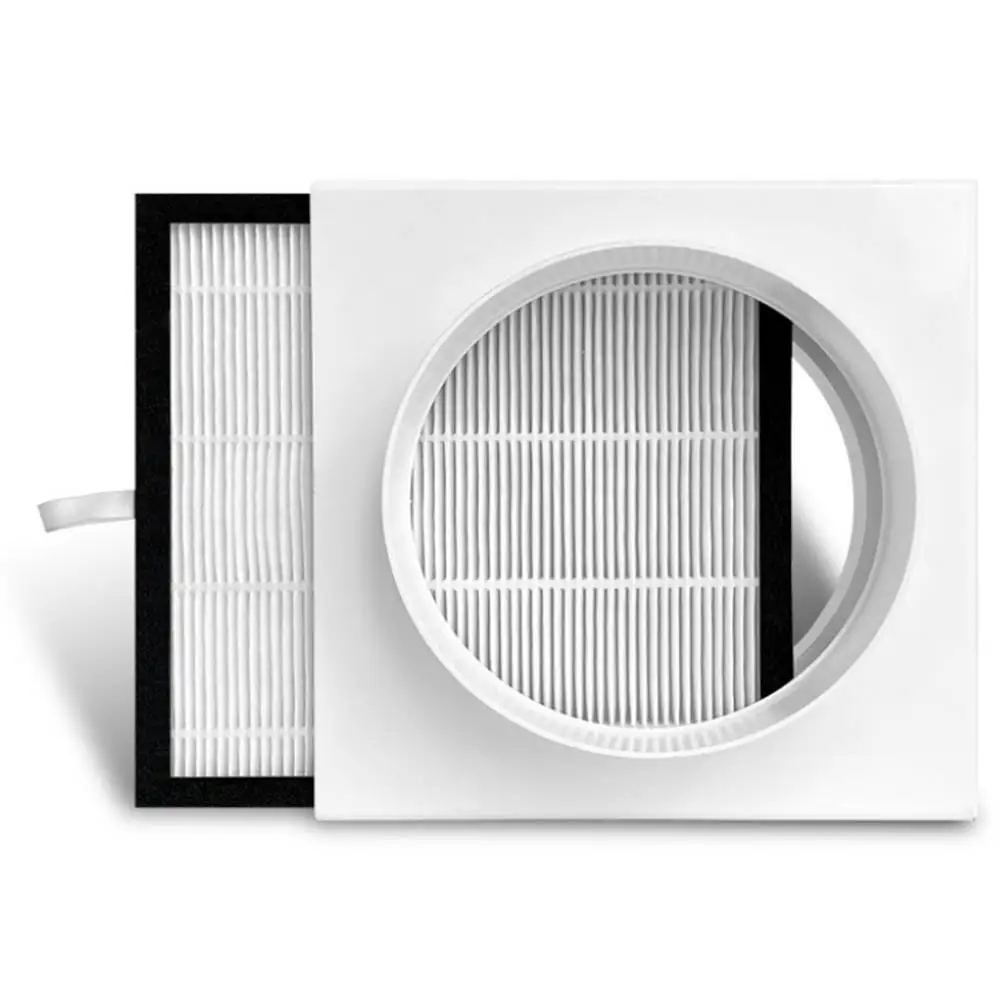 110/160mm Duct Air Filter Inline Ducting Box Ventilation Pre- Filter HEPA Duct Catkins Air Filter For PVC PE Pipes Hardware