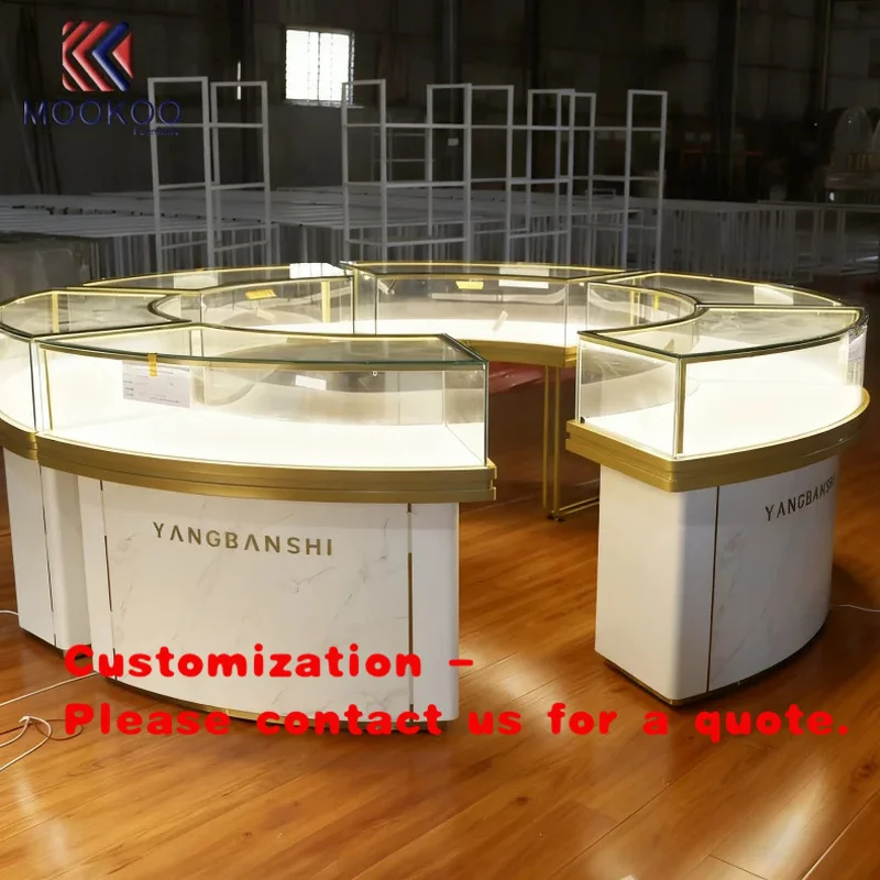 custom.Latest New Style Luxury Jewellery Showroom Interior Design