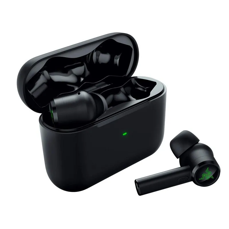 

Black 10 mm Razer Hammerhead True Wireless Pro Earbuds In-Ear Design IPX4 True Wireless Stereo Earphone Gaming Earphones