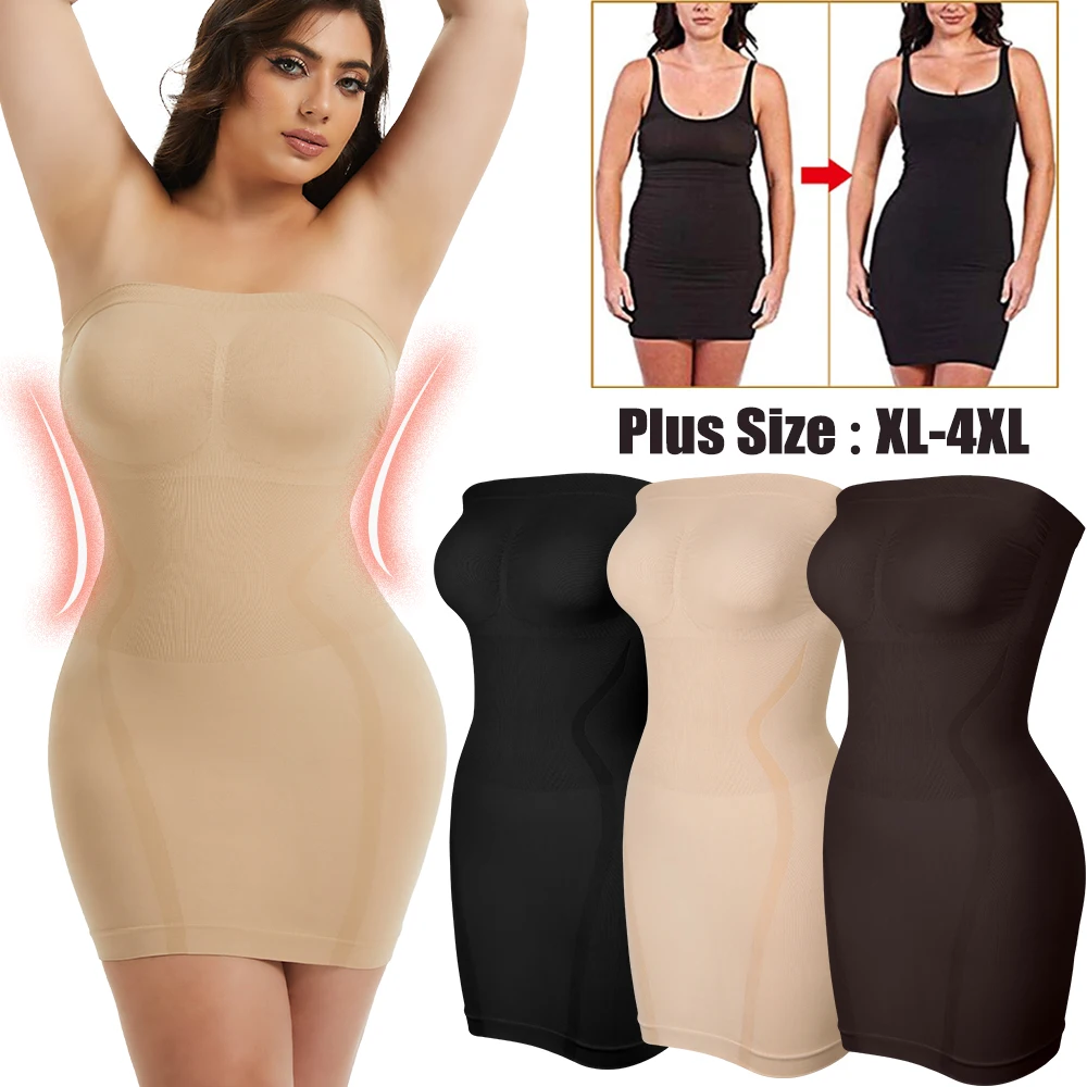 

Корректирующее белье без рукавов, платье для женщин, утягивающее нижнее белье для коррекции фигуры, удобная женская одежда для вечеринок, повседневная одежда