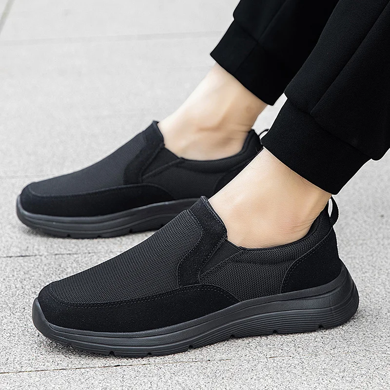 

Women Running Shoes Men Walking Sneaker Summer Spring Sports Flats Comfortable Breathable Black Size 35-45 Students Loafers