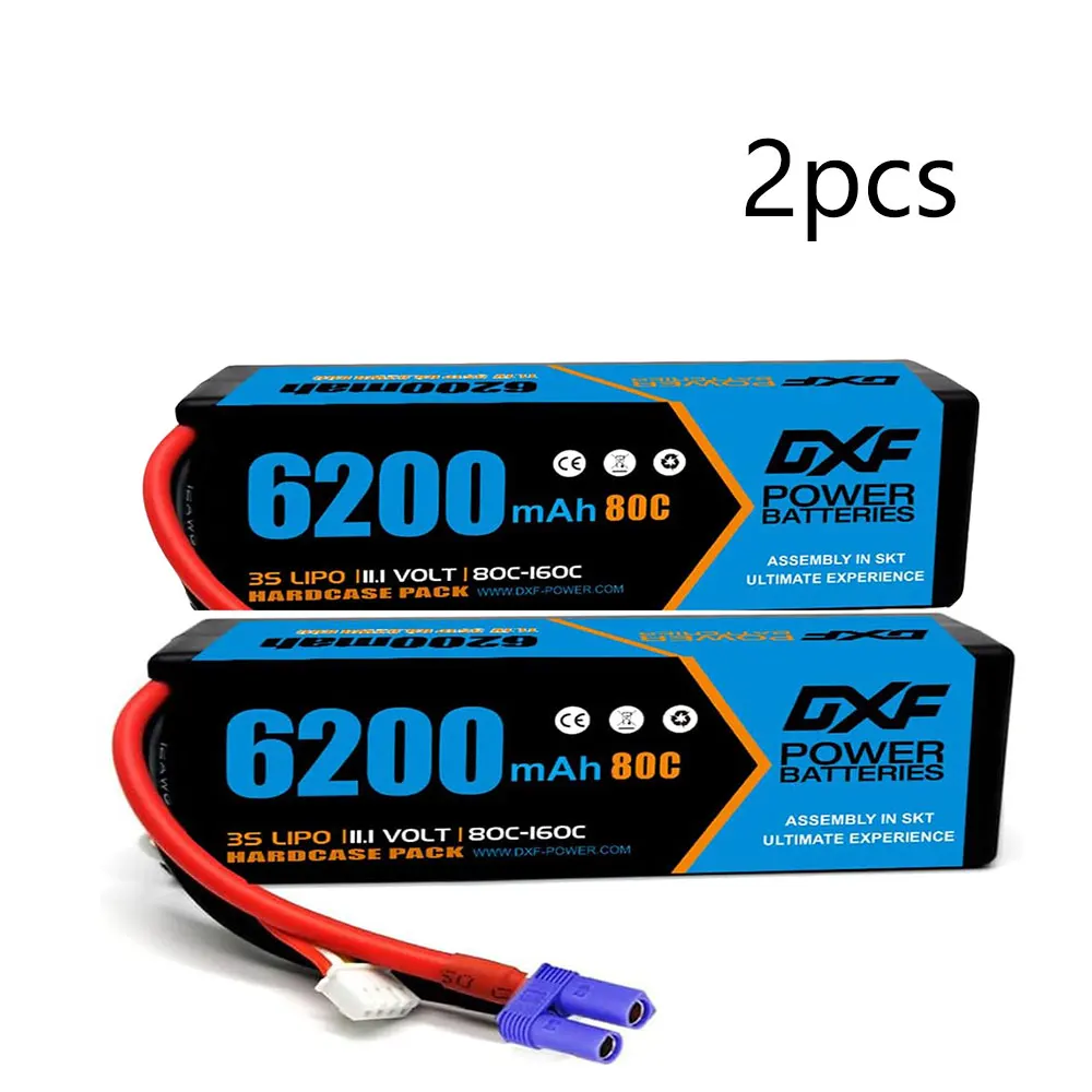 DXF 2S 3S 4S 6S Lipo-batterijen 7.4V 7.6V 11.4V 22.8V 11.1V 15.2V 14.8V 22.2V 5200Mah 9200Mah 6500mAh 8000mAh 7000mAh 10000mAh