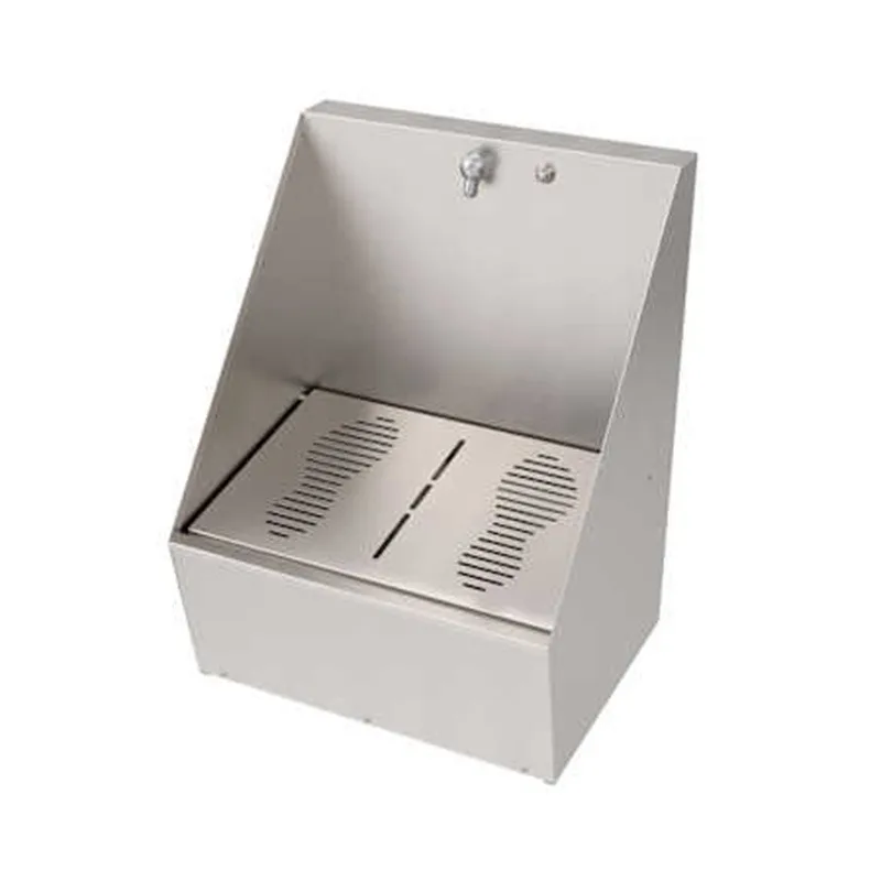 Stainless steel shoe wash pool wholesale, mop basin outdoor commercial convenient cleaning stainless steel foot wash pool