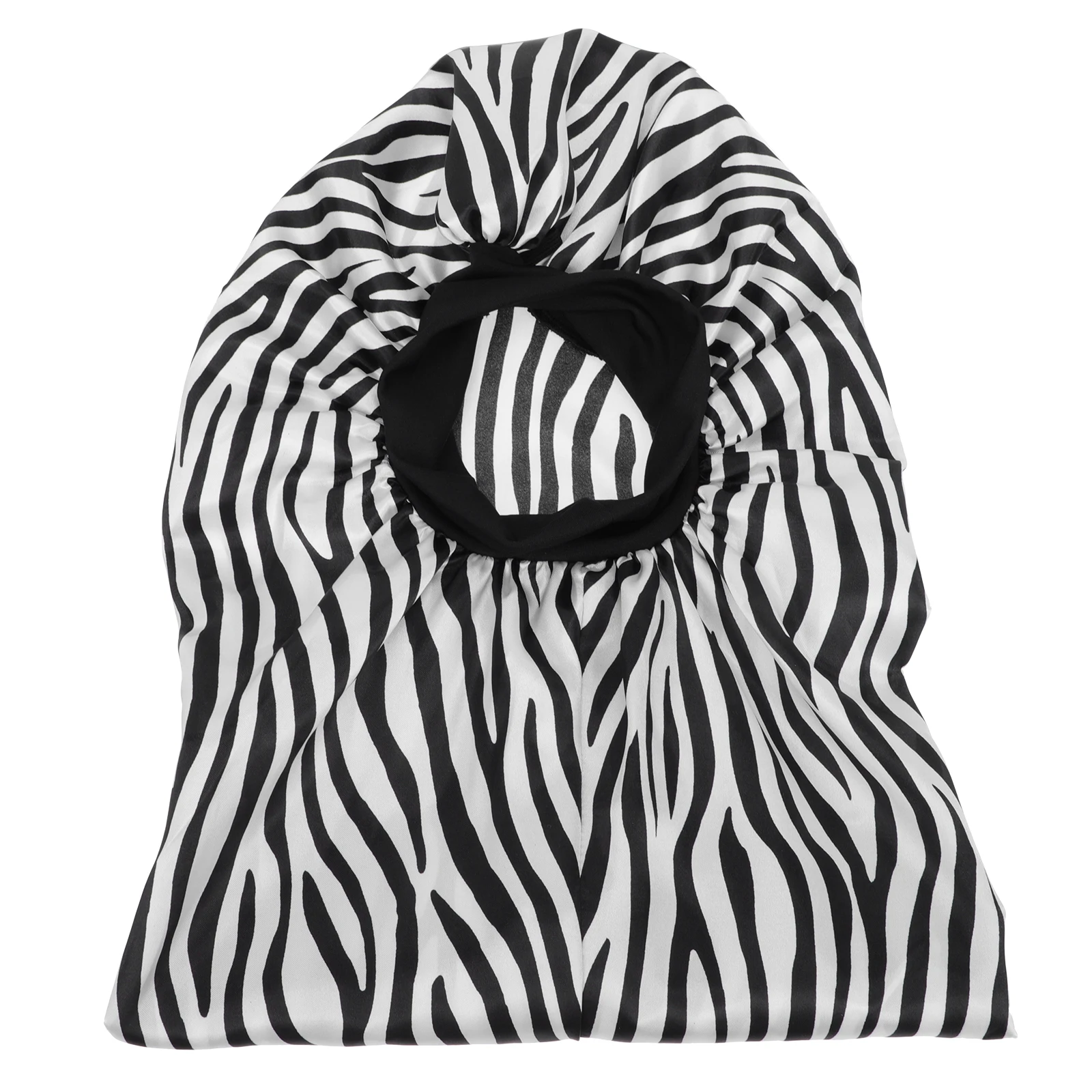 

1pc Long Hair Satin Sleeping Bonnet Caps Women Bathing Hats Turbans Elastic Buckle Protect Hairstyle Durable Reusable