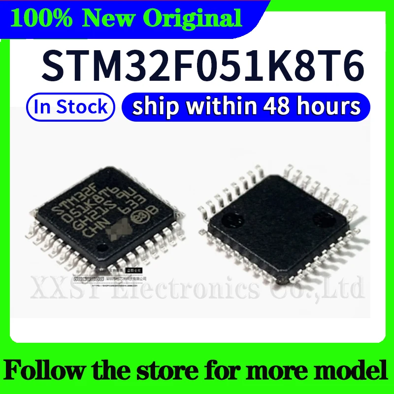 

STM32F051K8T6 В наличии 48-часовая доставка